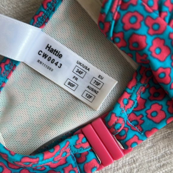 Cleo Hattie Floral Twist Bikini Top - Picture 6 of 7